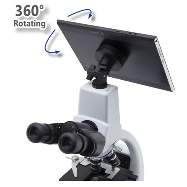 Optika Microscope numérique B-290TB, N-PLAN, avec tablette PC