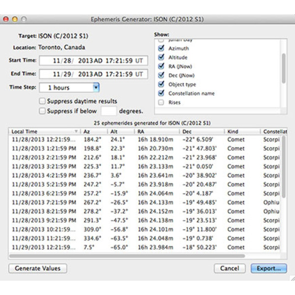 Logiciel Starry Night Pro Plus 7 Astronomy Software