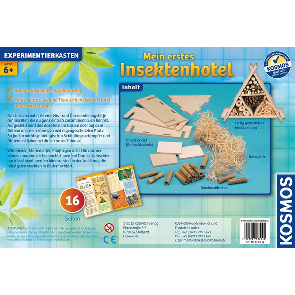 Kosmos Verlag Editions Kosmos  Mon premier hôtel pour insectes