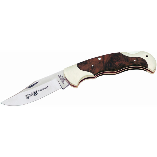 Couteaux Herbertz Couteau de poche Diamond-Line, manche en ronce, N° 228612