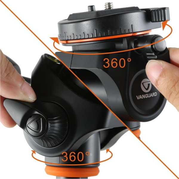 Trépied en aluminium Vanguard Espod CX 233AP