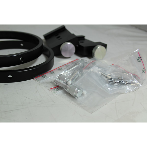Colliers Omegon 150 mm avec pinces 2" pour optique de guidage