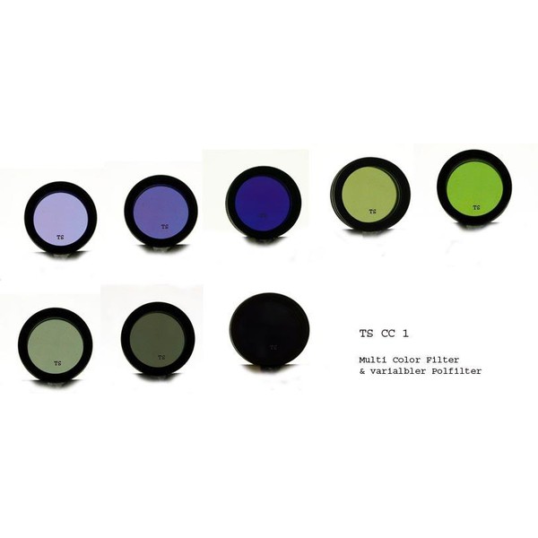 TS Optics Filtre coloré variable 31,75 mm