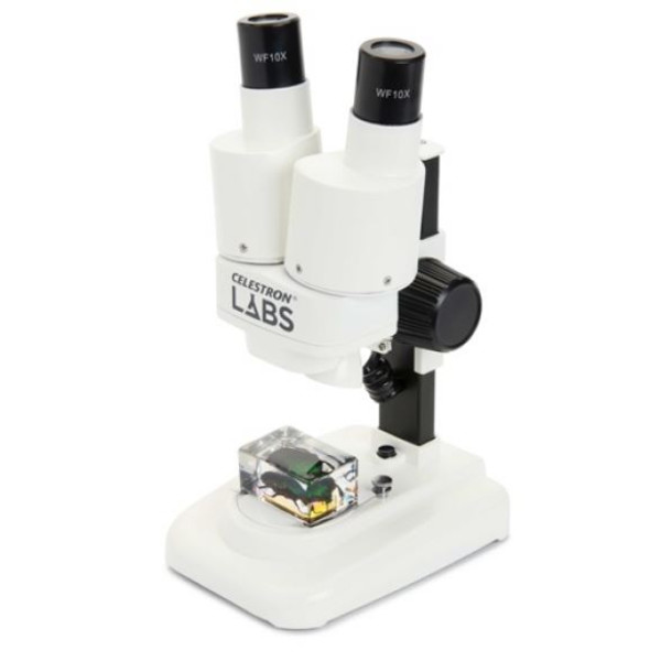 Microscope stéréoscopique Celestron LABS S20, 20x LED,