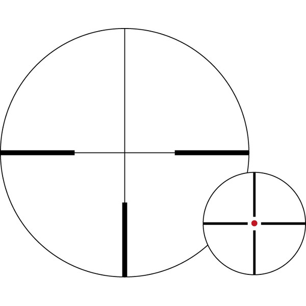 Lunette de tir Noblex V6 2-12x50, Reticle: 4i, ZEISS-Rail