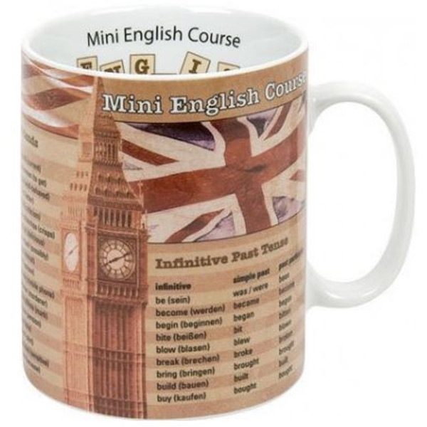 Tasse Könitz Wissensbecher Mini English Course