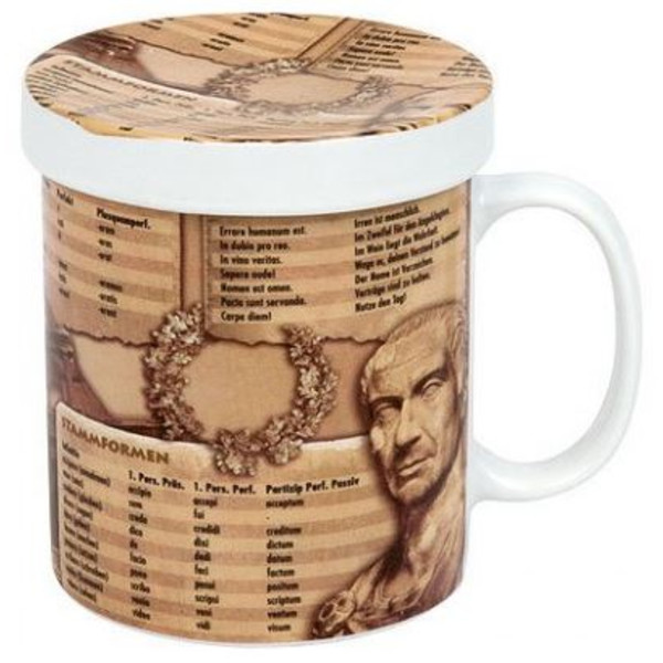Tasse Könitz Mugs of Knowledge for Tea Drinkers Latin