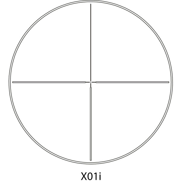 Lunette de tir Yukon Jaeger 1-4x24, X01i-Reticle