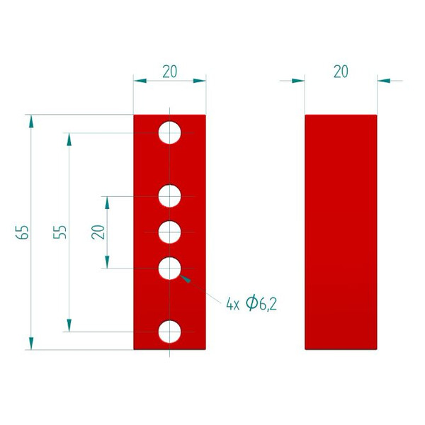 PrimaLuceLab Entretoise PLUS 20 mm