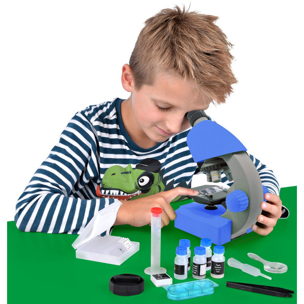 Microscope Bresser Junior JUNIOR  40x-640x, bleu
