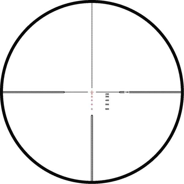 Lunette de tir HAWKE ENDURANCE SF 6-18x50; Marksman .223/.308