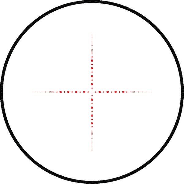 Lunette de tir HAWKE PANORAMA 4-12x40 AO; 10x Half Mil Dot