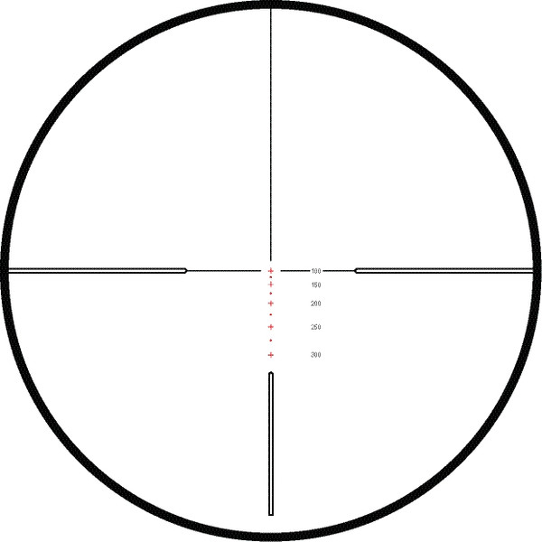 Lunette de tir HAWKE VANTAGE IR 4-12x40 AO; Rimfire .22 WMR