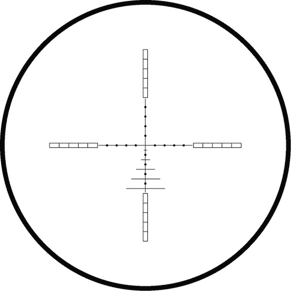 Lunette de tir HAWKE AIRMAX 1" 3-9x40 AO, AMX