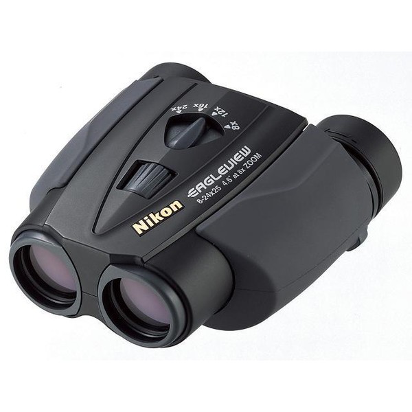 Jumelles zoom Nikon Eagleview 8-24x25 CF, noir