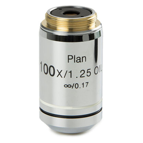 Objectif Euromex IS.7900-T, 100/1,25 PLPOLi oil immers., plan, infinity, strain-free (iScope)