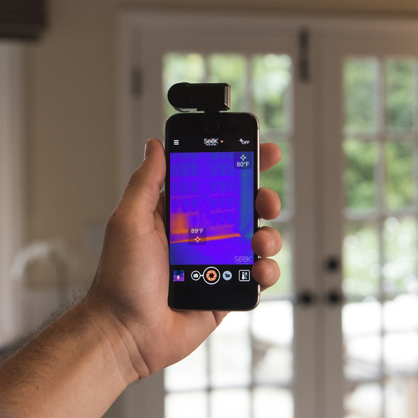 Caméra à imagerie thermique Seek Thermal Compact IOS