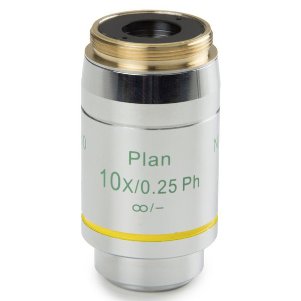 Objectif Euromex DX.7710, 10x/0,25 PLPHi, plan, phase, infini (Delphi-X)