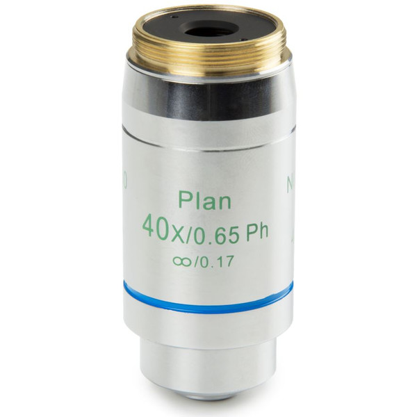 Objectif Euromex DX.7740, 40x/0,65 PLPHi, plan, phase, infini, S (Delphi-X)