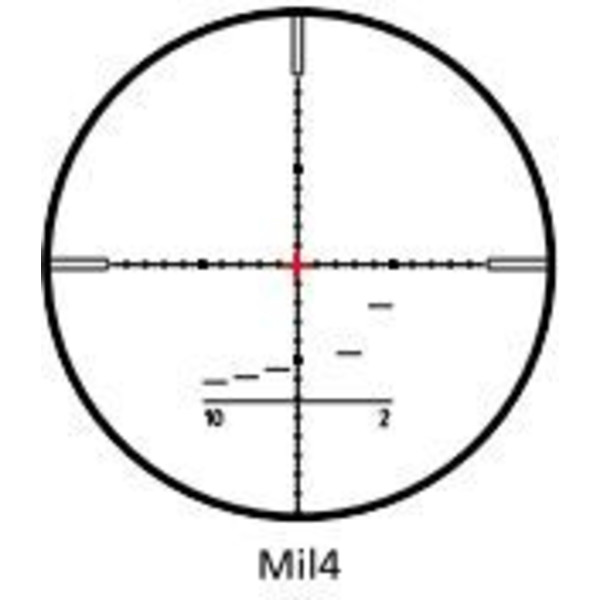 Lunette de tir Kahles K624i 6-24x56, Reticle MIL4