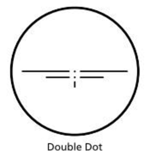 Lunette de tir Kahles K1050 10-50x56, Reticle Double Dot
