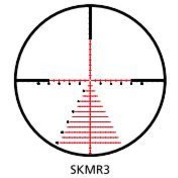 Lunette de tir Kahles K624i 6-24x56 CCW, Reticle SKMR3