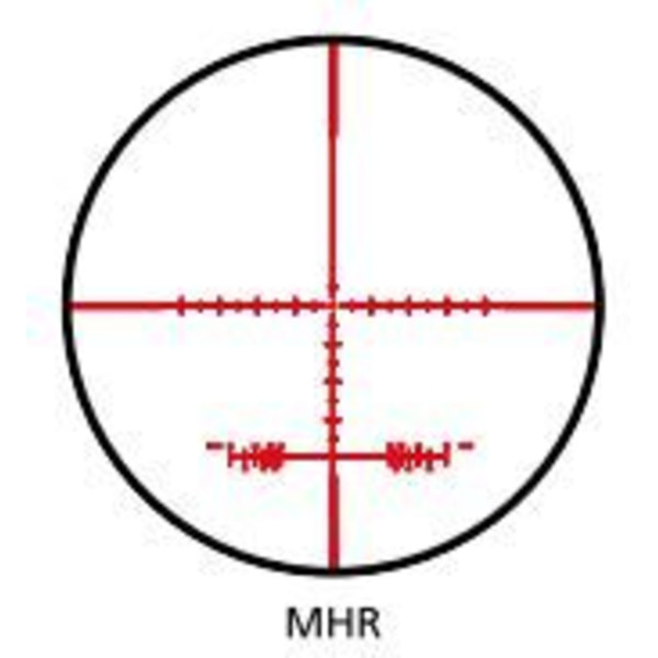 Lunette de tir Kahles K1050i FT 10-50x56, Reticle MHR