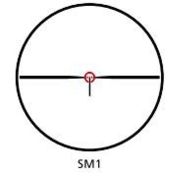 Lunette de tir Kahles K16i 1-6x24 Reticle SM1