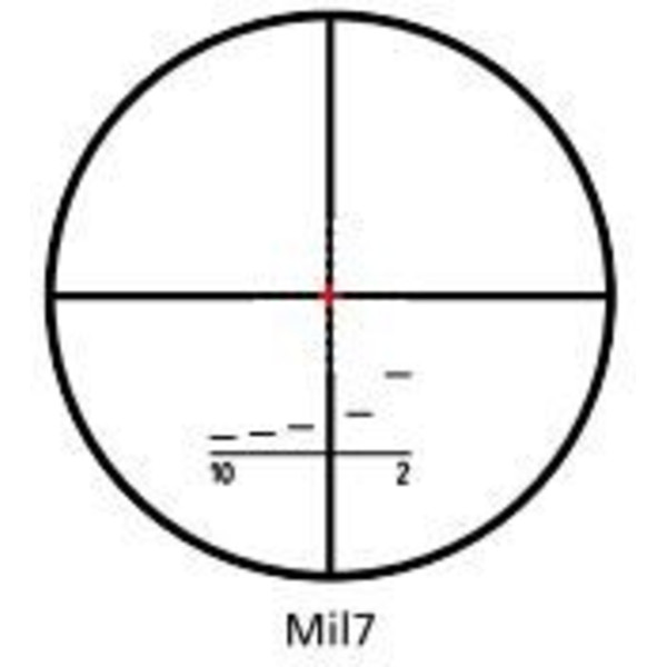 Lunette de tir Kahles K312i 3-12x50 CW Reticle MIL7