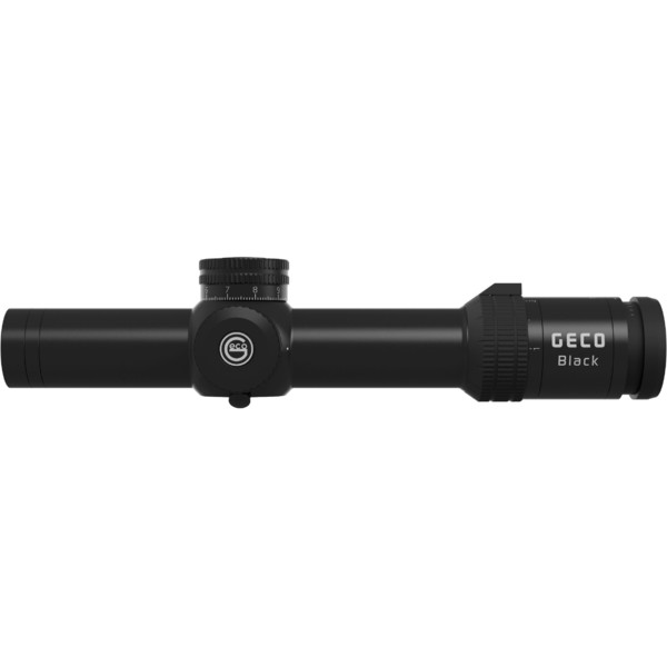 Lunette de tir Geco BLACK 1-8x24i, Reticle Horseshoe illuminated