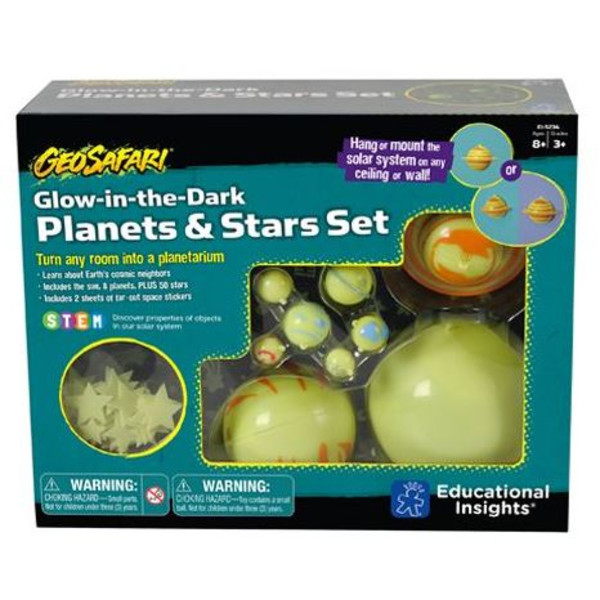 Learning Resources GeoSafari® Glow-in-the-Dark Etoiles et planètes
