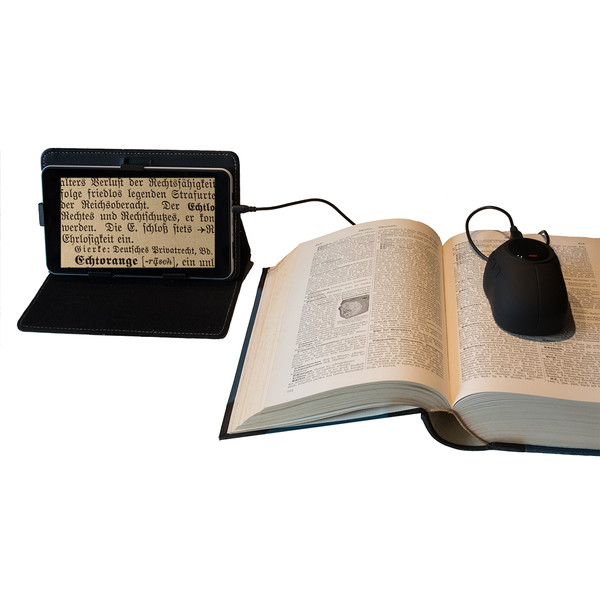 DIGIPHOT Loupe numérique DM-70 avec tablette de 7 pouces et souris de lecture