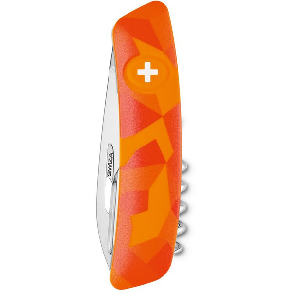 Couteaux SWIZA Couteau de poche suisse C01 LUCEO Camo Urban Orange