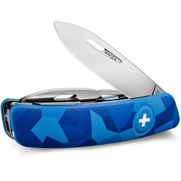 Couteaux SWIZA Couteau de poche suisse C03 LIVOR Camo Urban bleu