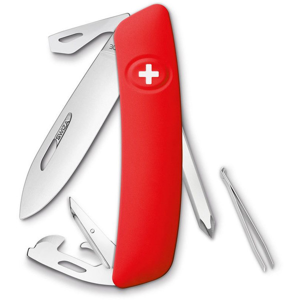 Couteaux SWIZA Couteau de poche suisse D04 rouge