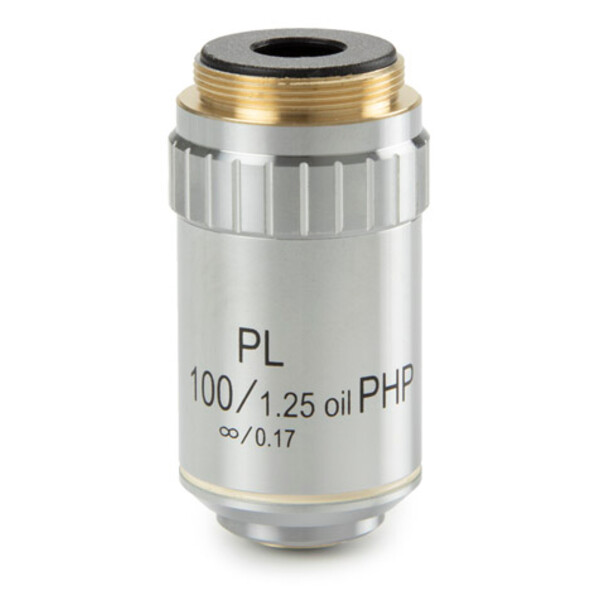 Objectif Euromex BS.8700, E-Plan Phase EPLPHi S100x/1.25 oil immersion IOS (infinity corrected), w.d. 0.36 mm (bScope)