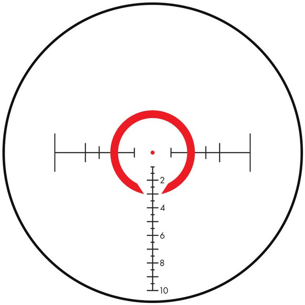 Lunette de tir Bushnell Elite Tactical 1-6,5x24, SFP, BTR-2