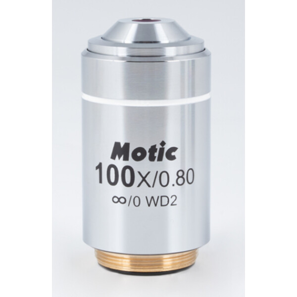 Objectif Motic 100x/0,8 (AA=2mm), CCIS LM Plan achro. invers