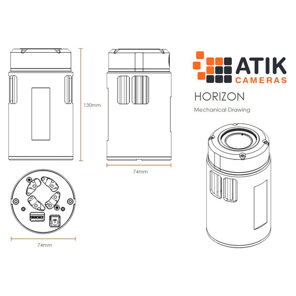 Caméra Atik Horizon Mono