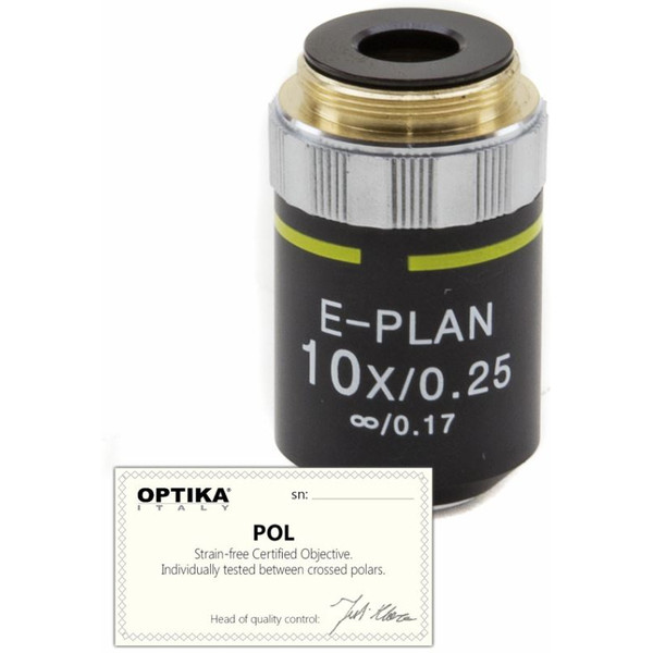 Optika Objectif 10x/0,25, infini, N-plan, POL, ( B-383POL), M-145P
