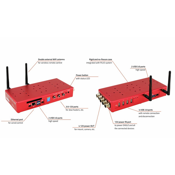 PrimaLuceLab Unité de commande pour l'astrophotographie EAGLE 2
