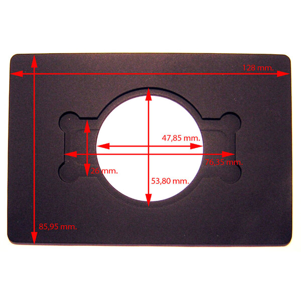 Motic Boîte de Pétri Ø 54 mm avec guide-objet 26x76 mm (AE2000)
