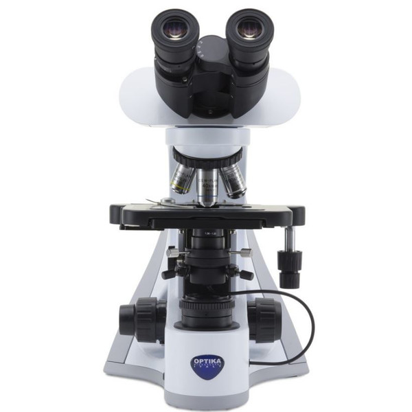 Microscope Optika B-510DK, darkfield, trino, W-PLAN IOS, 40x-1000x, EU