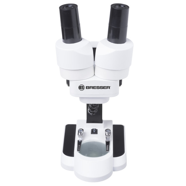 Bresser Junior Microscope à lumière réfléchie et transmise 50x