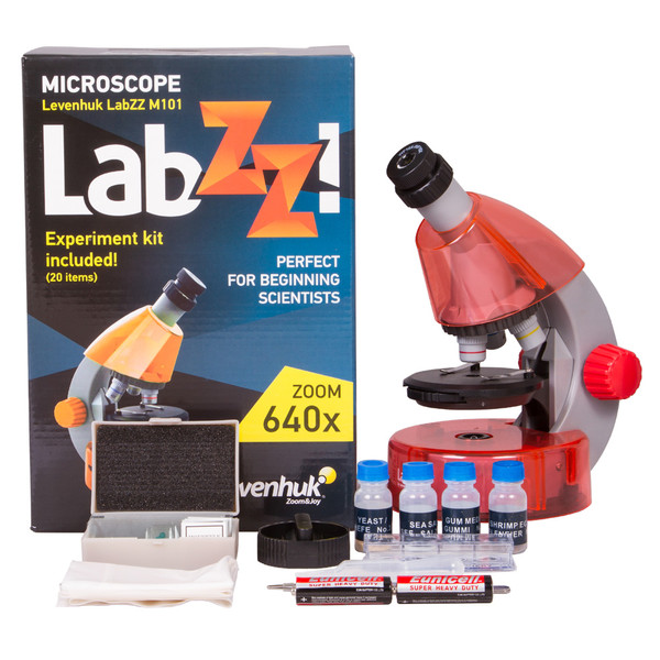 Microscope Levenhuk LabZZ M101 Orange