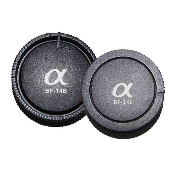 Capuchons Pixel Bouchon arrière d'objectif BF-14L + bouchon de boîtier BF-14B pour Sony