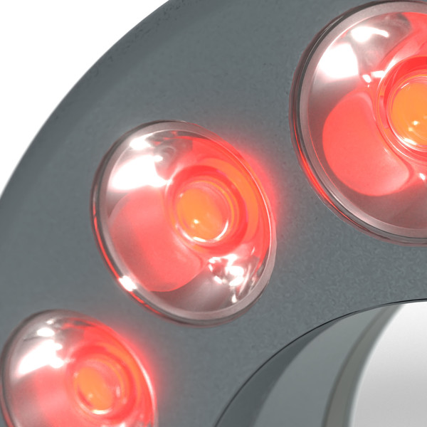 StarLight Opto-Electronics RL12-10s R, spot,  rouge (625 nm), Ø 66 mm