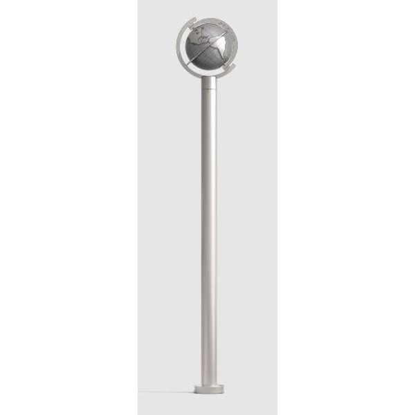 Helios Support en acier inoxydable pour cadran solaire Magellan, diamètre 50 mm