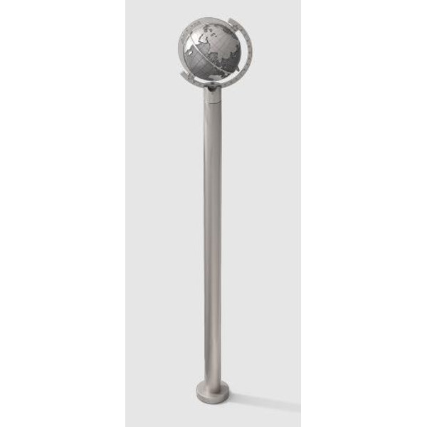 Helios Support en acier inoxydable pour cadran solaire Magellan, diamètre 50 mm