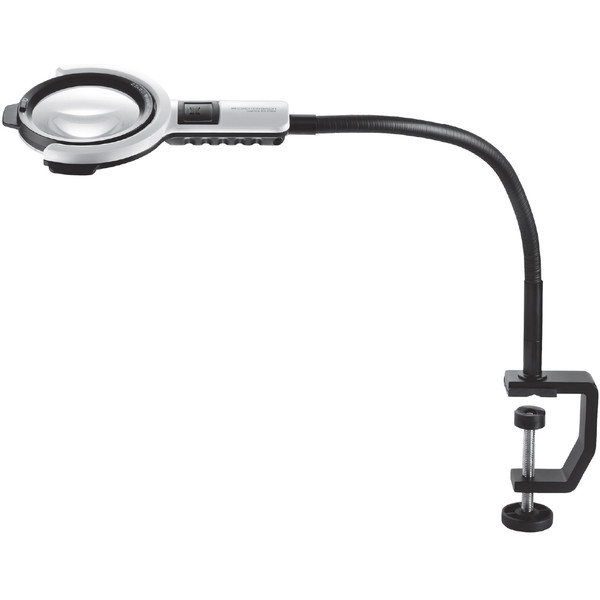 Eschenbach Lampe loupe varioLED flex, 6dpt, 2,5x, Ø 76mm, Trépied 600 mm